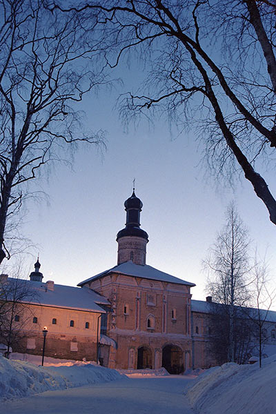 Evening sky - Kirillo-Belozersky monastery