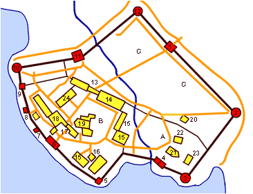 Доподлинный план Кирилло-Белозерского монастыря