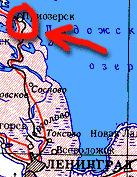 NW Russia map