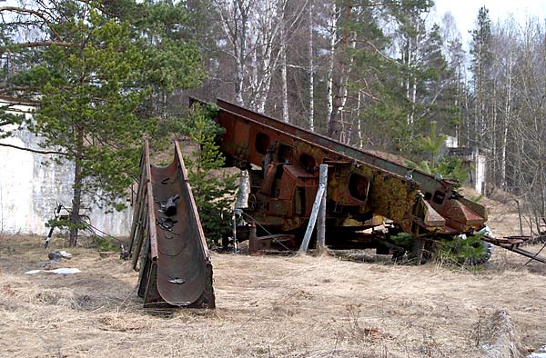 Launching ramp - Fort Krasnaya Gorka