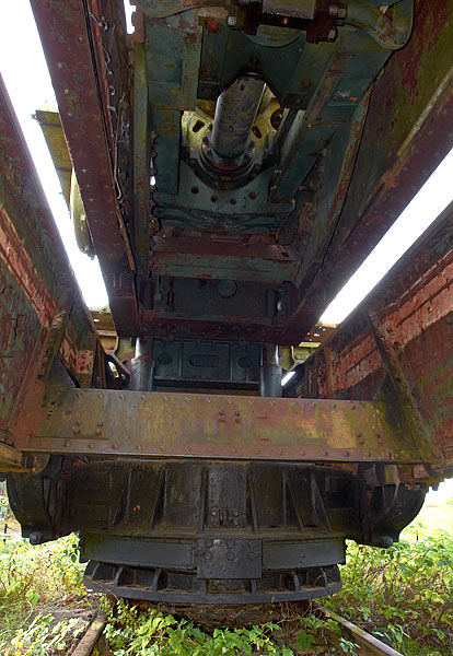 Bearing plate of TM-3-12 transporter - Fort Krasnaya Gorka