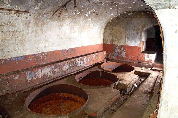 Fuel tank remnants - Fort Krasnaya Gorka