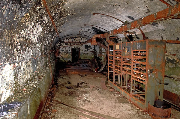 Equipment racks - Fort Krasnaya Gorka