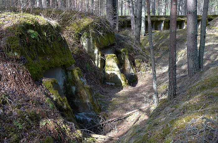 Ammo warehouses - Fort Krasnaya Gorka