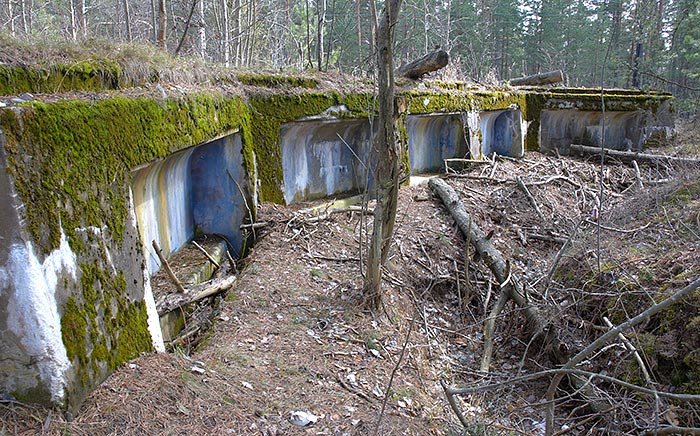 Outer defence line - Fort Krasnaya Gorka