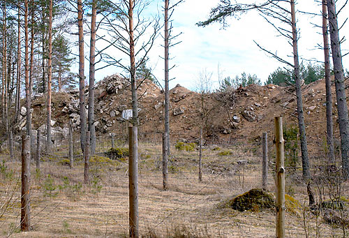 6-inch battery - Fort Krasnaya Gorka