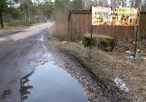 Russian roads - Fort Krasnaya Gorka