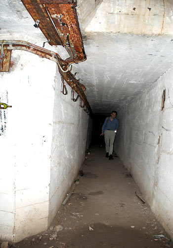 Underground passage - Fort Krasnaya Gorka