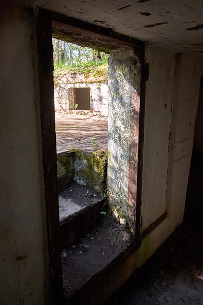 Exit from the round gallery