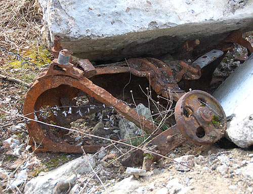 Shell's car - Fort Krasnaya Gorka