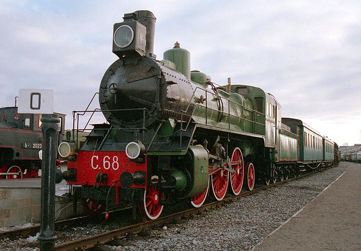 Passenger steam locomotive of the C series