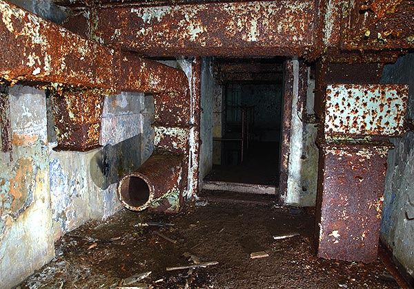 Filtering and ventilation equipment - Fort Krasnaya Gorka