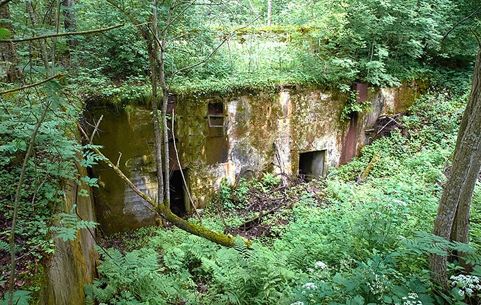 203-mm turret battery - Fort Krasnaya Gorka