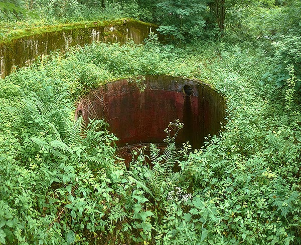 Turret place - Fort Krasnaya Gorka