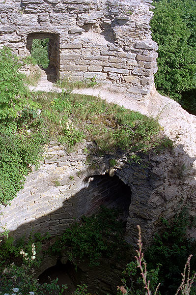 Naugolnaya Tower - top view - Koporye