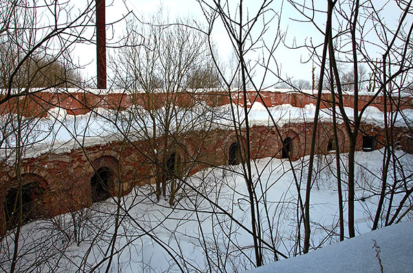 2-nd tower view from inside - Kronstadt