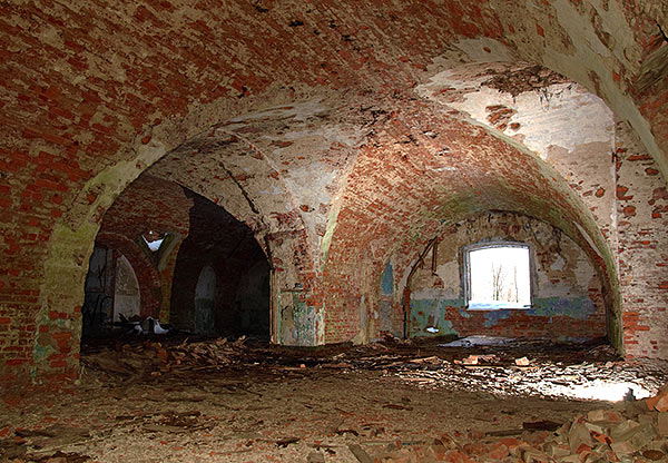 2nd floor of the defensive barracks - Kronstadt