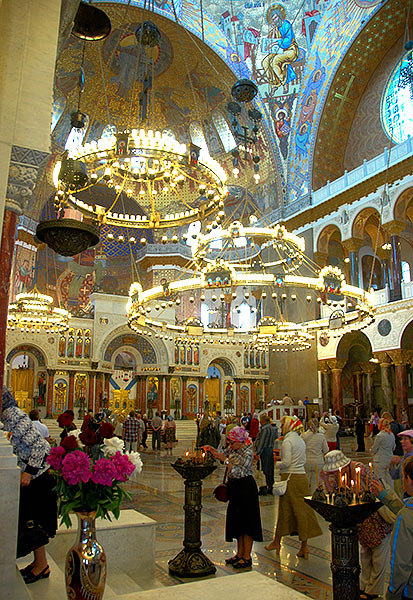 Interior of the Cathedral - Kronstadt