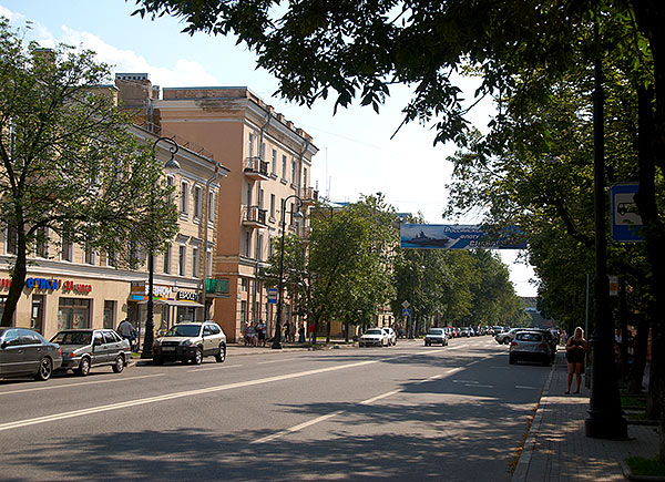 The main street of Kronstadt - Kronstadt