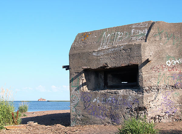 Pillbox of WW2 times - Kronstadt