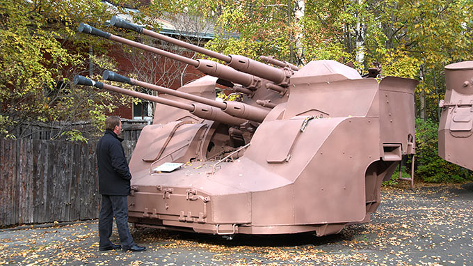 Artillery yard in Kronstadt