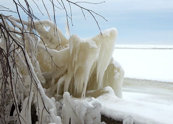#90 - Winter evening at Fort Rif