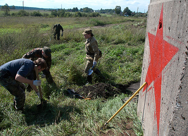 #2 - Work on clearing the territory