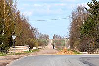 Road from Krasnogvardeisk (Gatchina) to Detskoe Selo (Pushkin)
