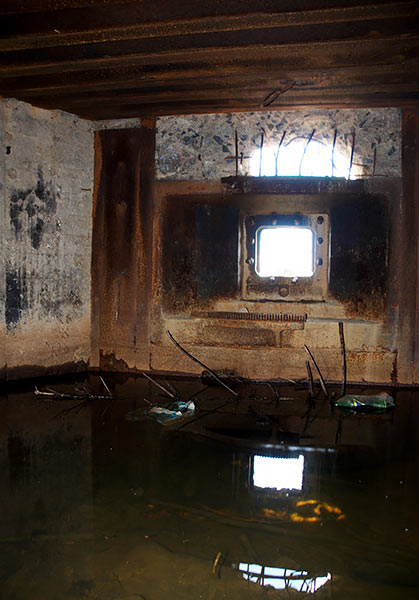 #12 - Interiors of pierced pillbox