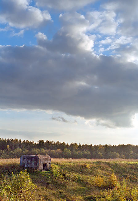 #16 - Landscape with pillbox
