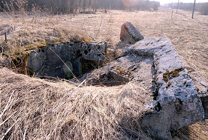 #22 - Reinforcement fire-point of the front line KRuR at Ruskoe-Vysotsky