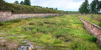 Main ditch of Kymenlinna fortress