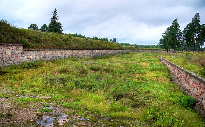 Main ditch of Kymenlinna fortress