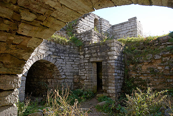 First floor of Strelochnaya tower - Staraya Ladoga