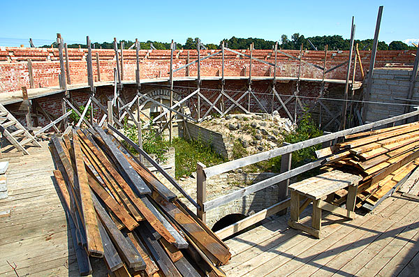 Interiors of the tower - Staraya Ladoga