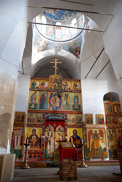 Interiors of John Predtechi Church - Staraya Ladoga