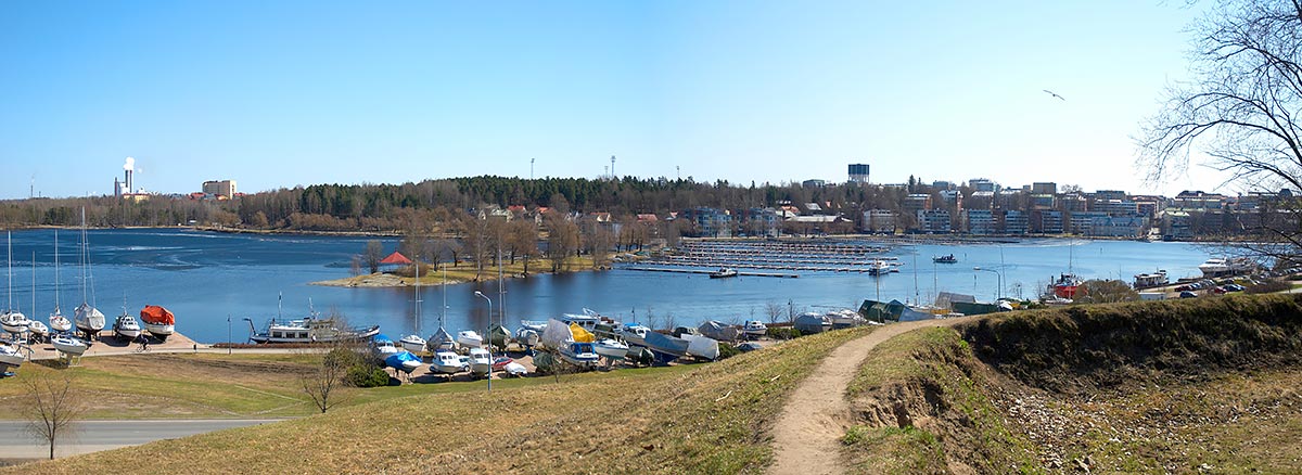 #44 - New Lappeenranta from Vilmanstrand Fortress