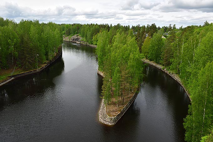 Saimaa Canal in Lappeenranta