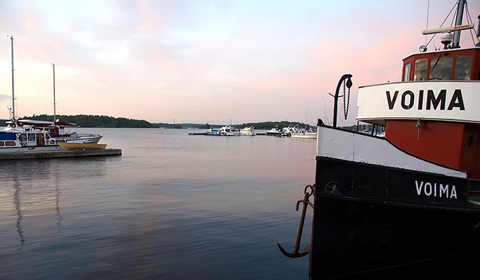 Saima lake sight in Lappeenranta