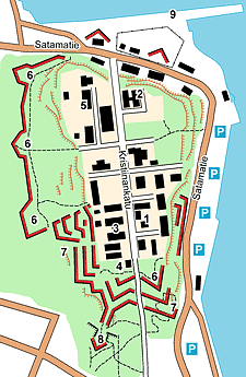 Villmanstrand (Lappeenranta) lay out