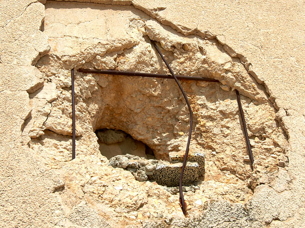 Hole - Fort Latrun