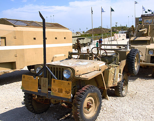 Jeep "Willis" brandname - Fort Latrun