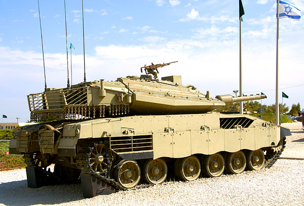 Tank Merkava II - Fort Latrun