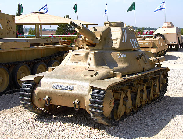 Light Tank H-39 "Gochkiss" - Fort Latrun