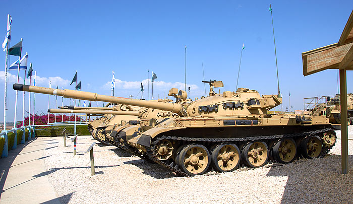 Soviet armored vehicles - Fort Latrun