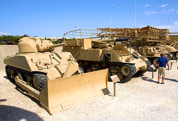 Engineering vehicles - Fort Latrun