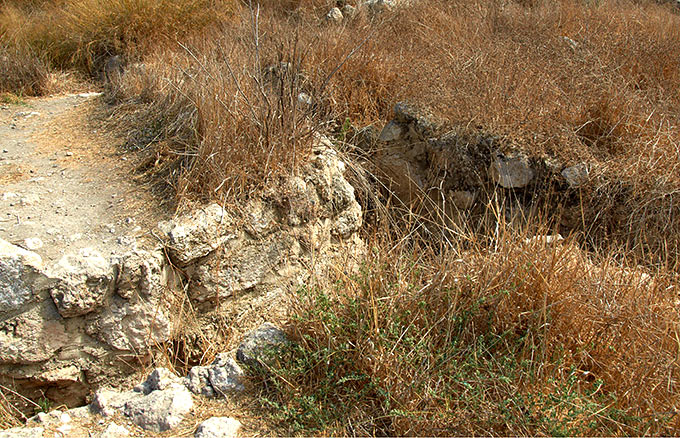 Trenches and machine-gun blockhouse 1940s.