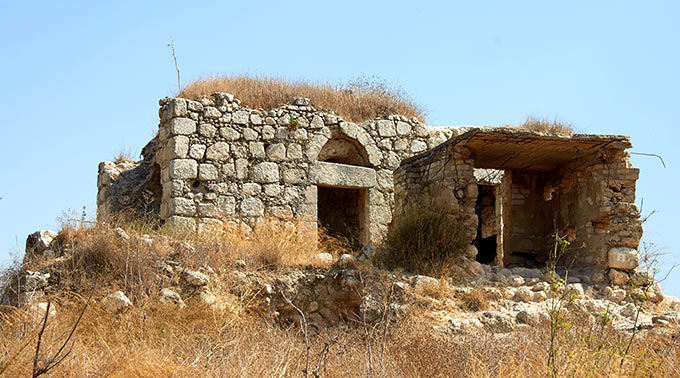 Latrun fortress ruins
