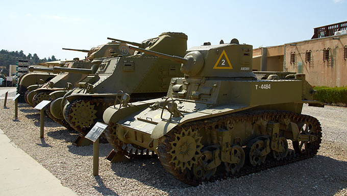 Tank museum in Latrun