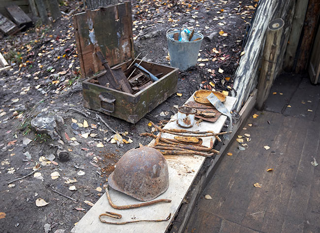 War remains - Fortress Leningrad